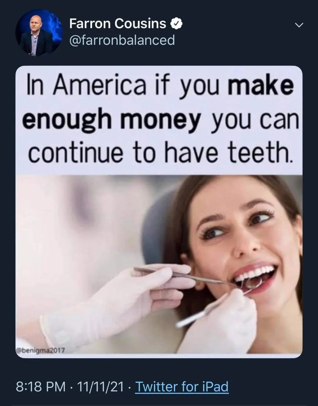 teeth meme