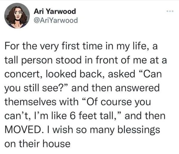 tallness meme