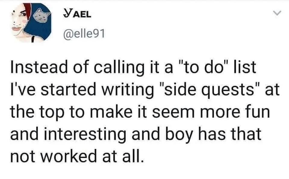 to-do list meme