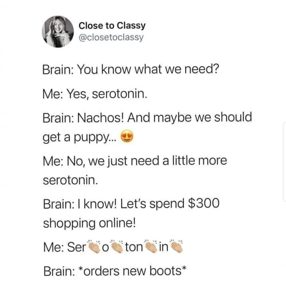 serotonin meme