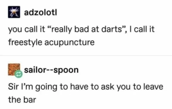 acupuncture meme