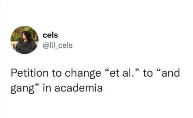 et al. meme