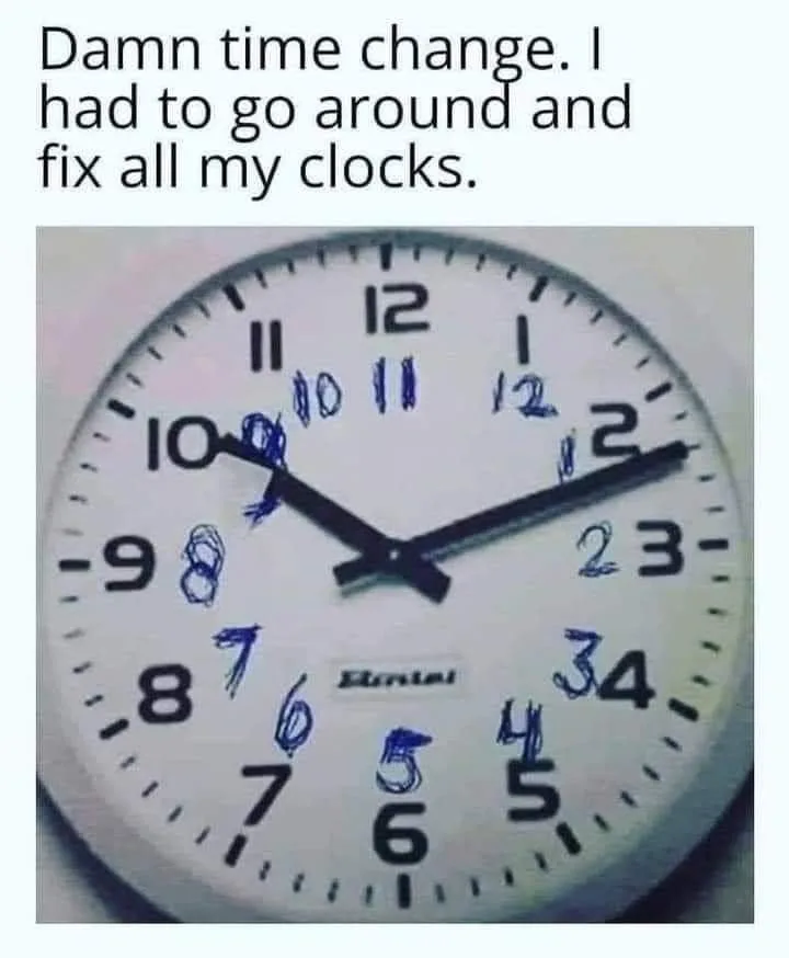 daylight saving time meme