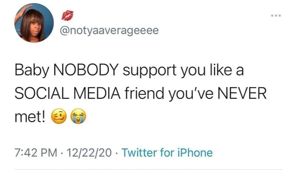 online friend meme