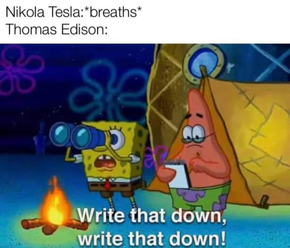 Thomas Edison meme
