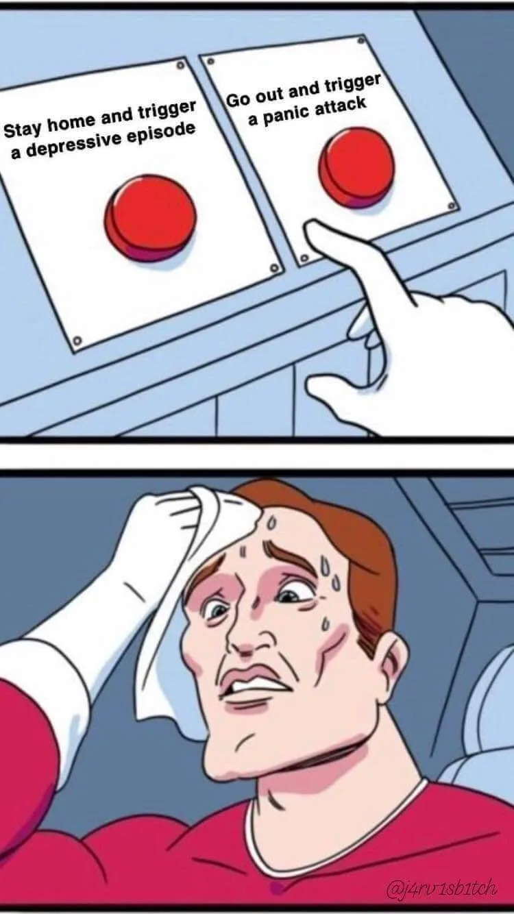 panic attack meme