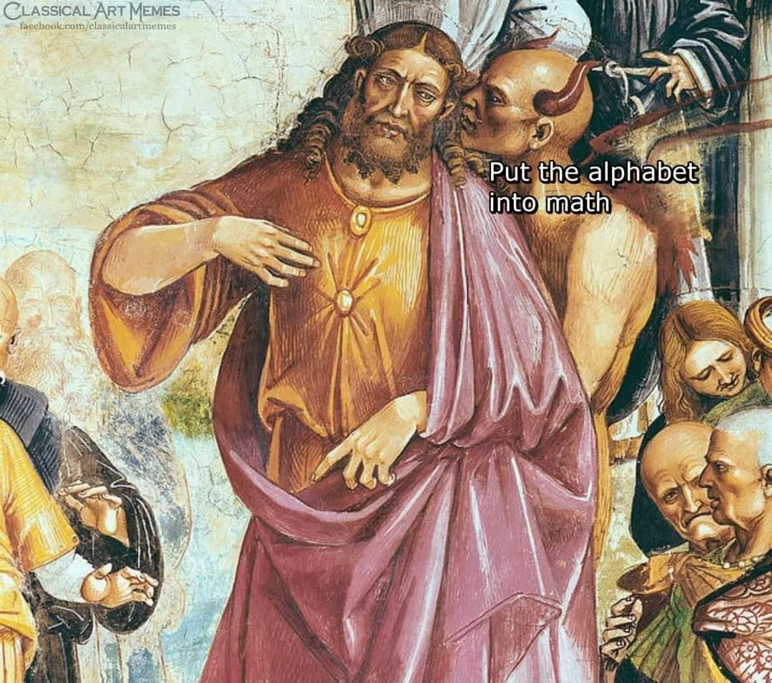 alphabet meme