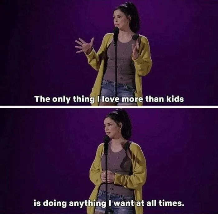 not having kids meme