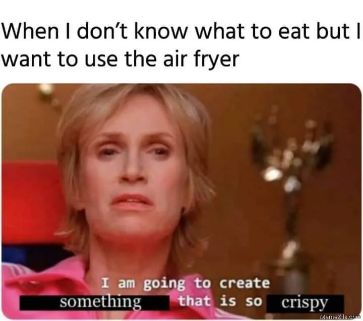 air fryer meme