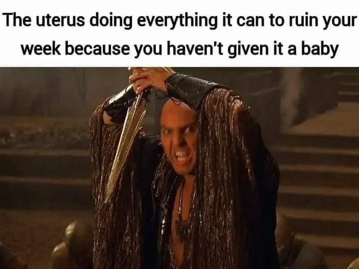 menstruation meme