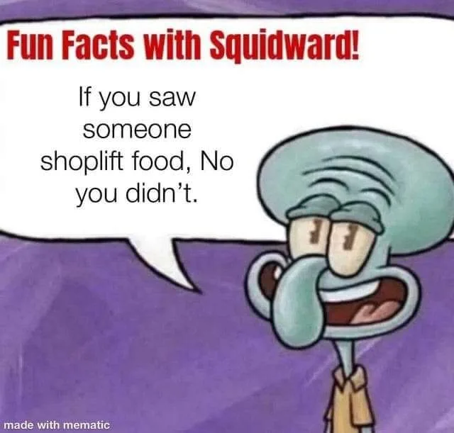 shoplifting meme