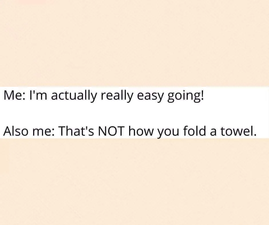 being easy-going meme