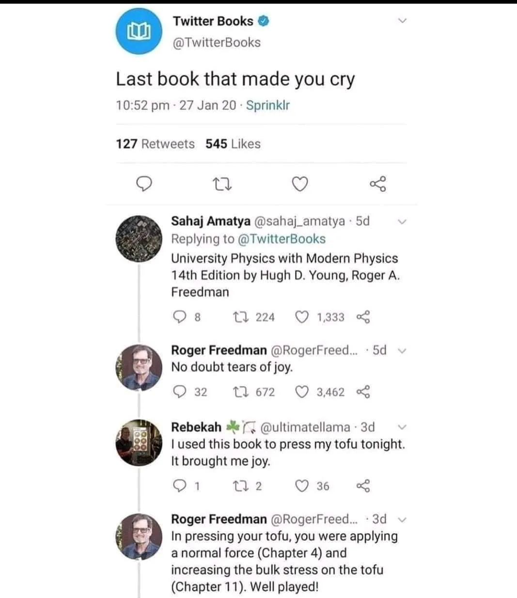 Textbook meme
