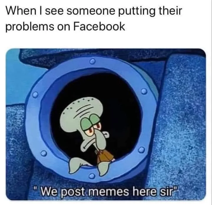 trauma dumping meme