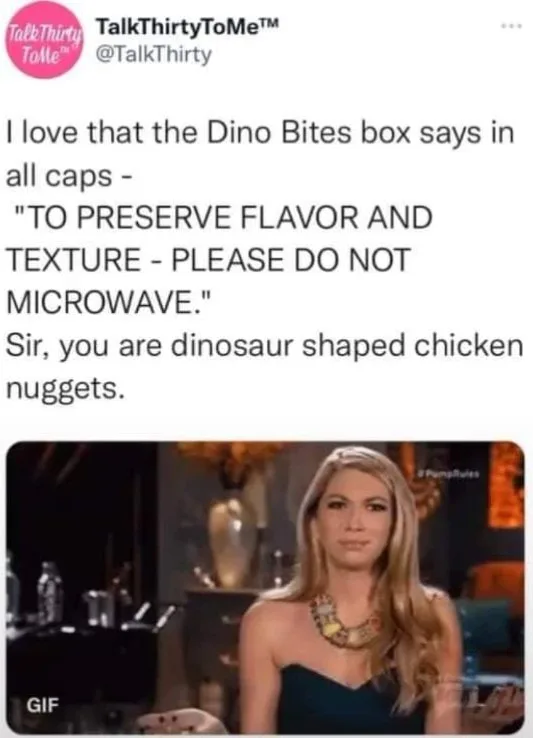 chicken nugget meme