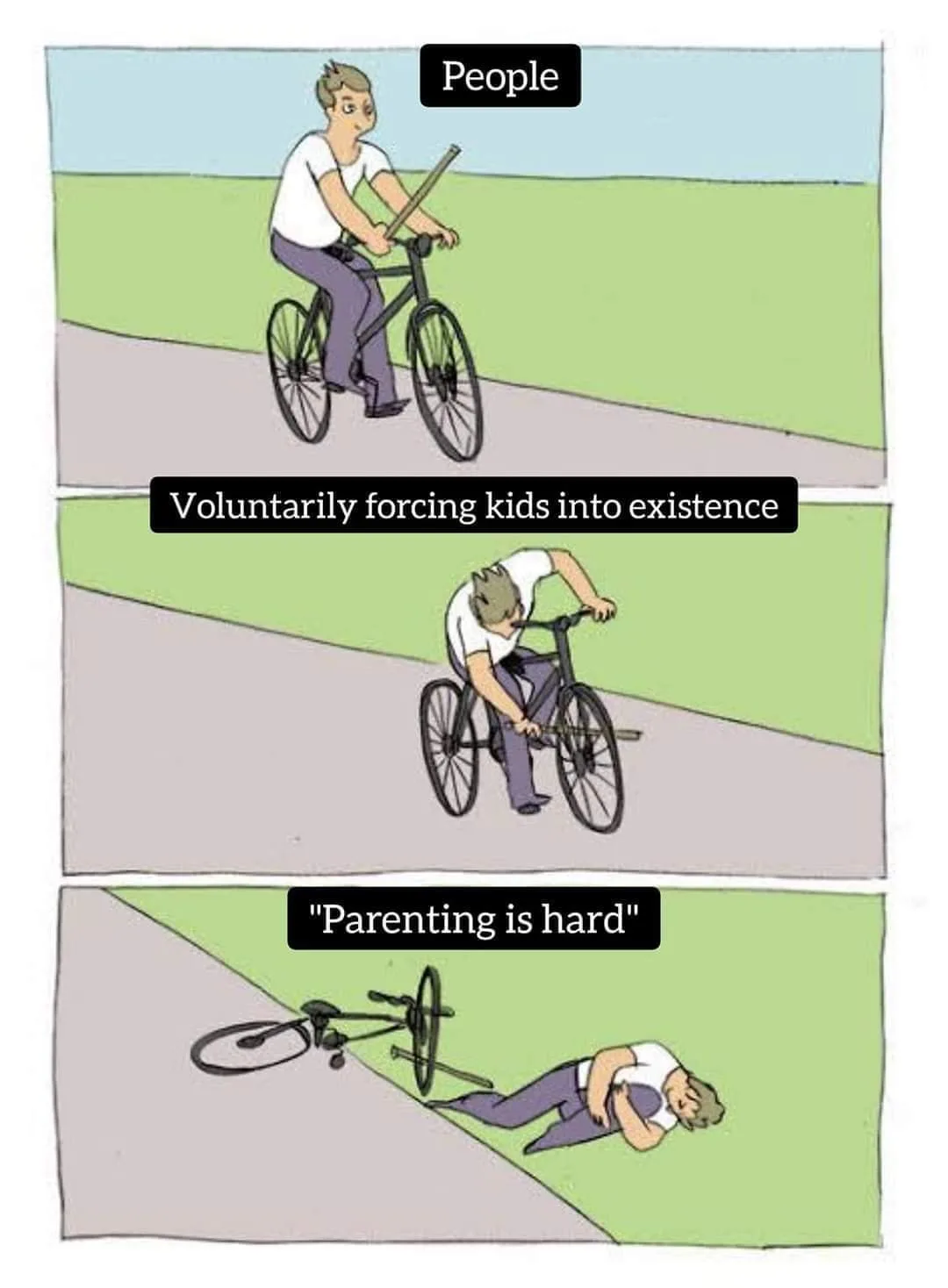 having kids meme