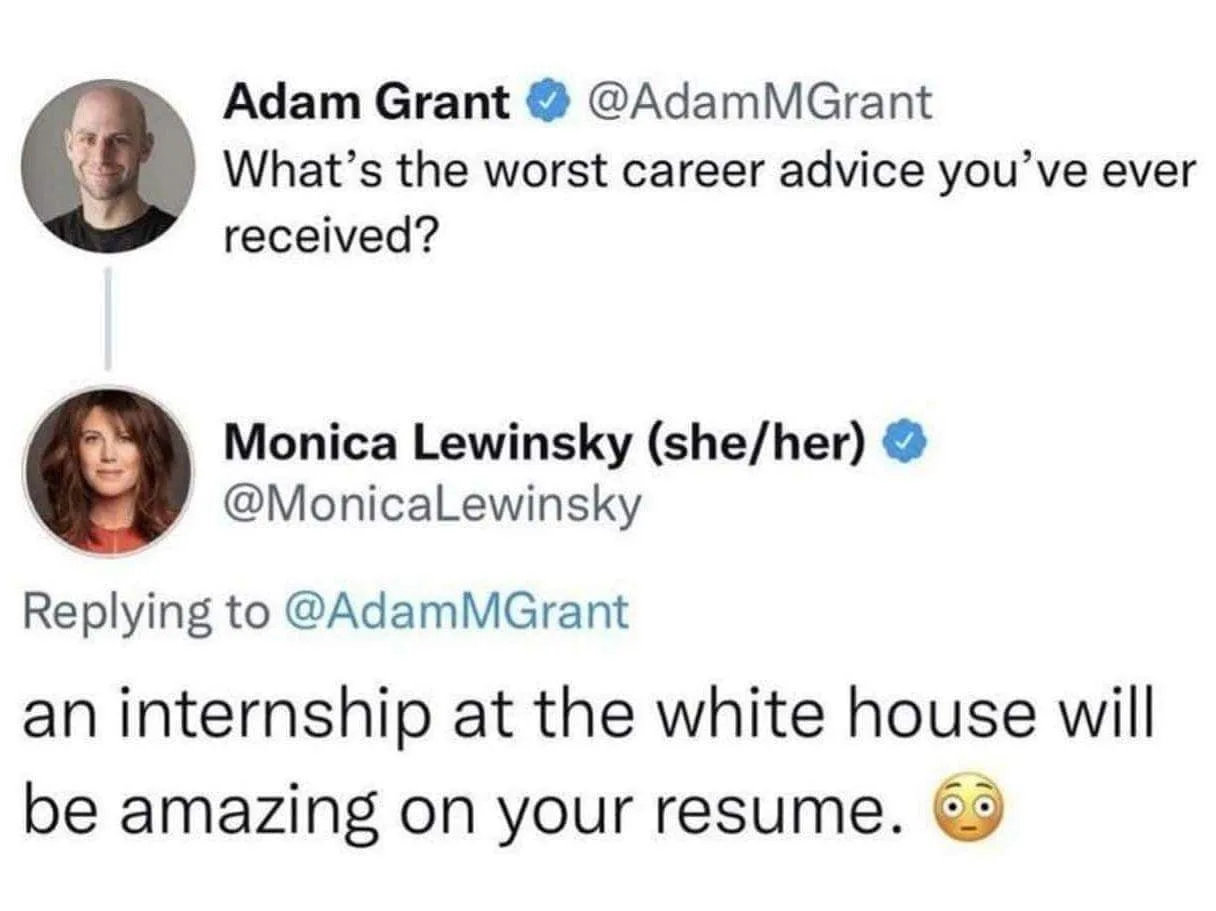 internship meme