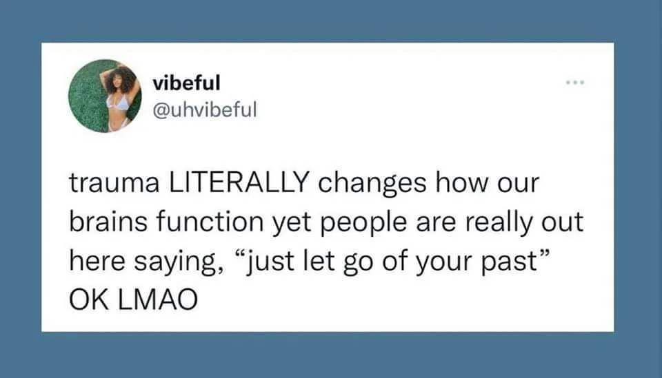 trauma meme