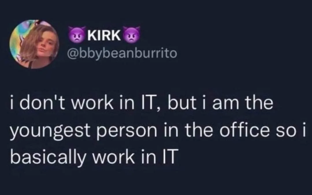 IT (Information Technology) meme