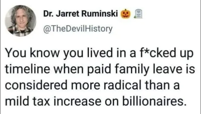 paid family leave meme