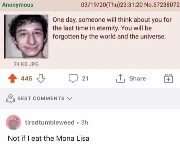 immortality meme
