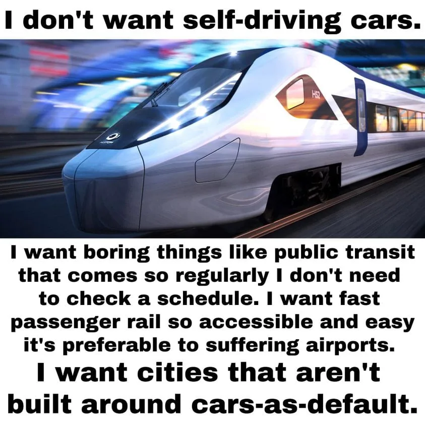 self-driving car meme