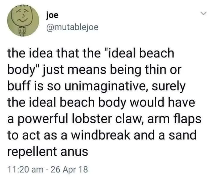 beach meme