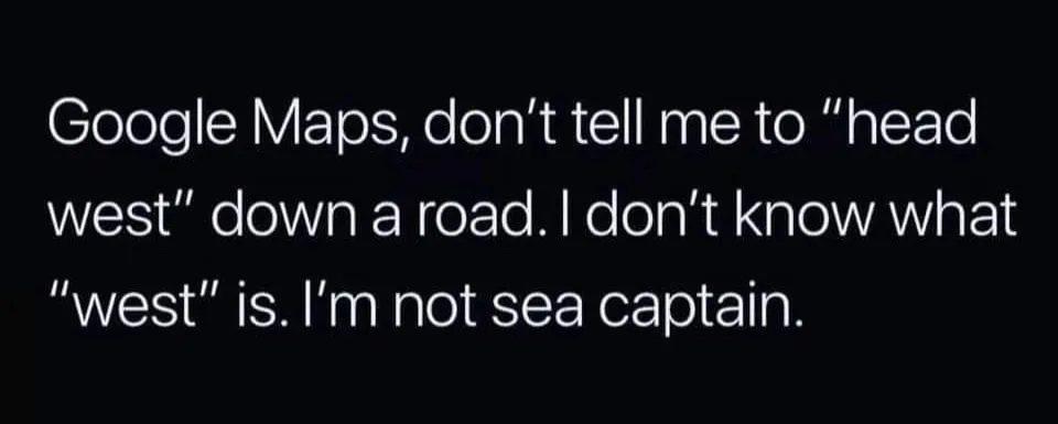 Google Maps meme