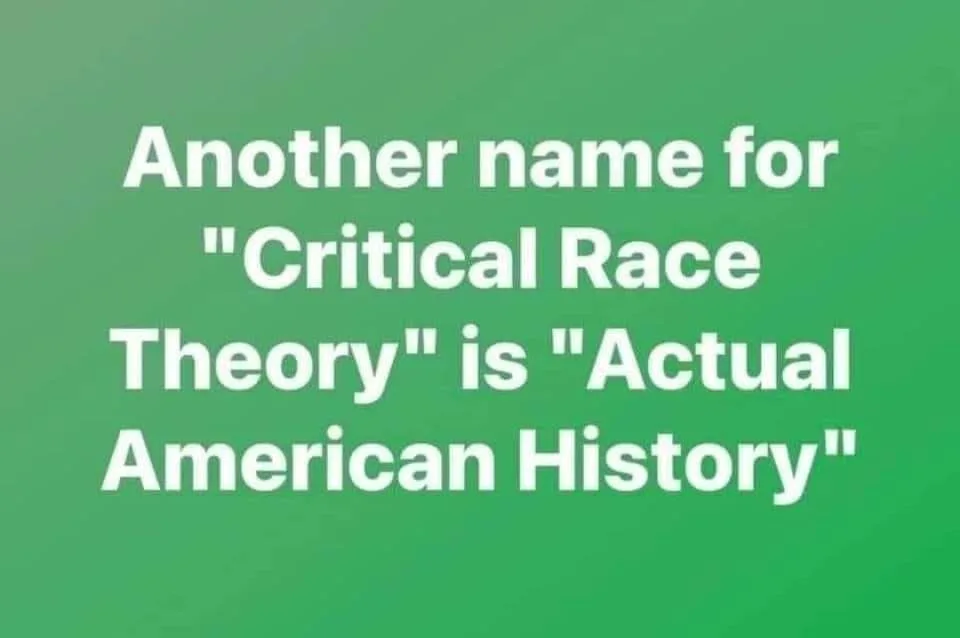 critical race theory meme