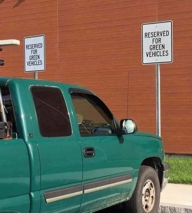 parking spot meme