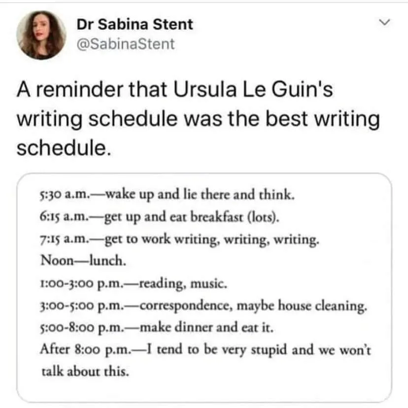 Ursula Le Guin meme