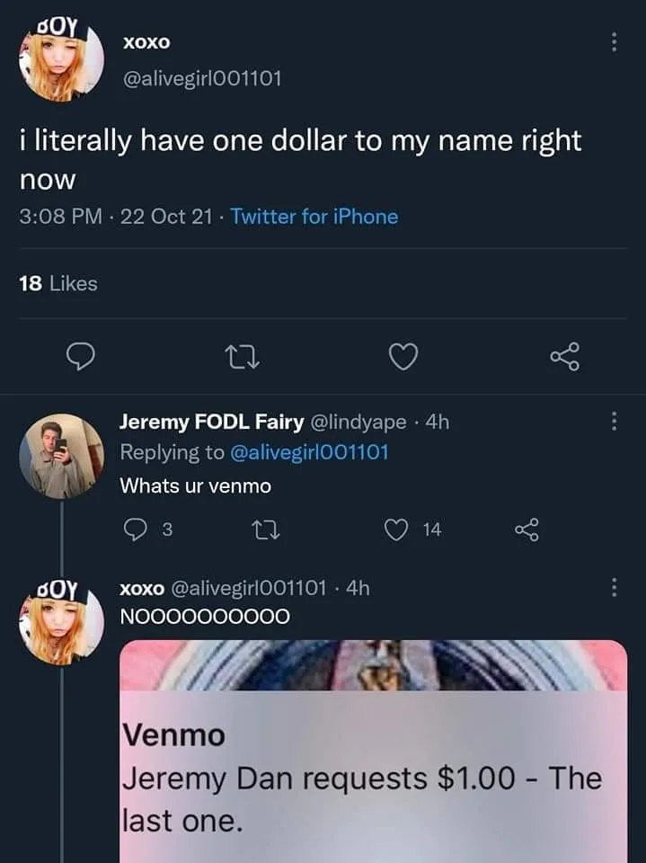 Venmo meme