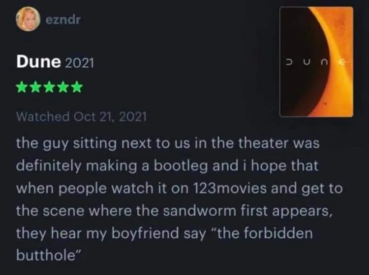 Dune (film) meme
