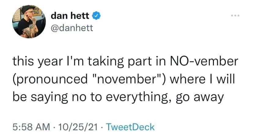 November meme
