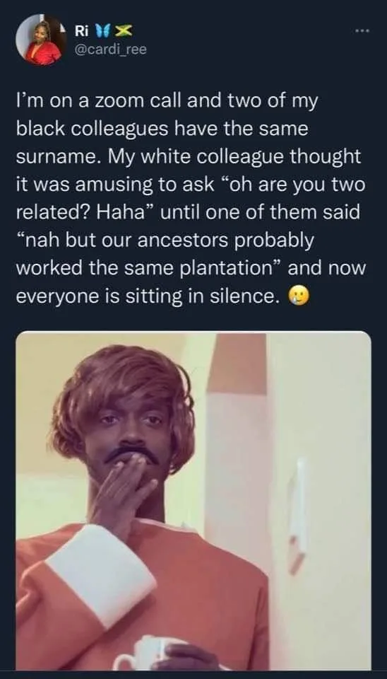 slavery meme