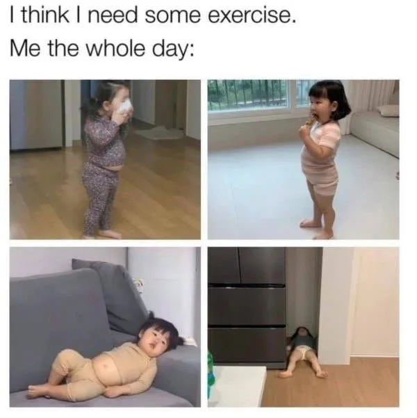 exercising meme