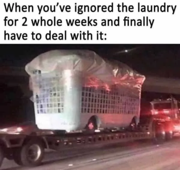 doing laundry meme
