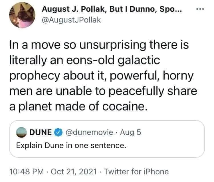Dune (film) meme