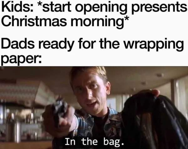 wrapping paper meme