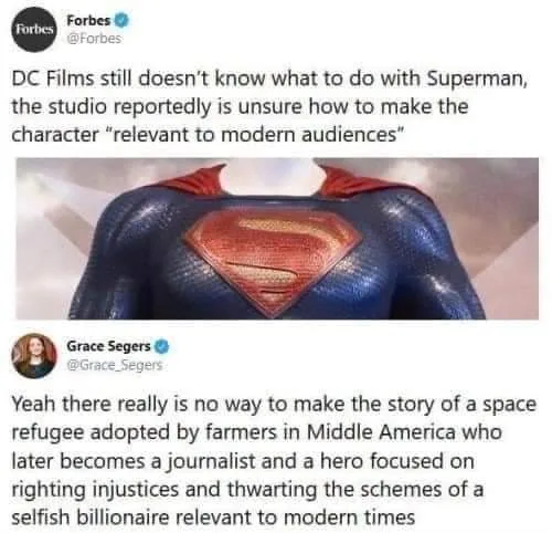 Superman meme