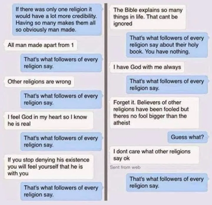 monotheism meme