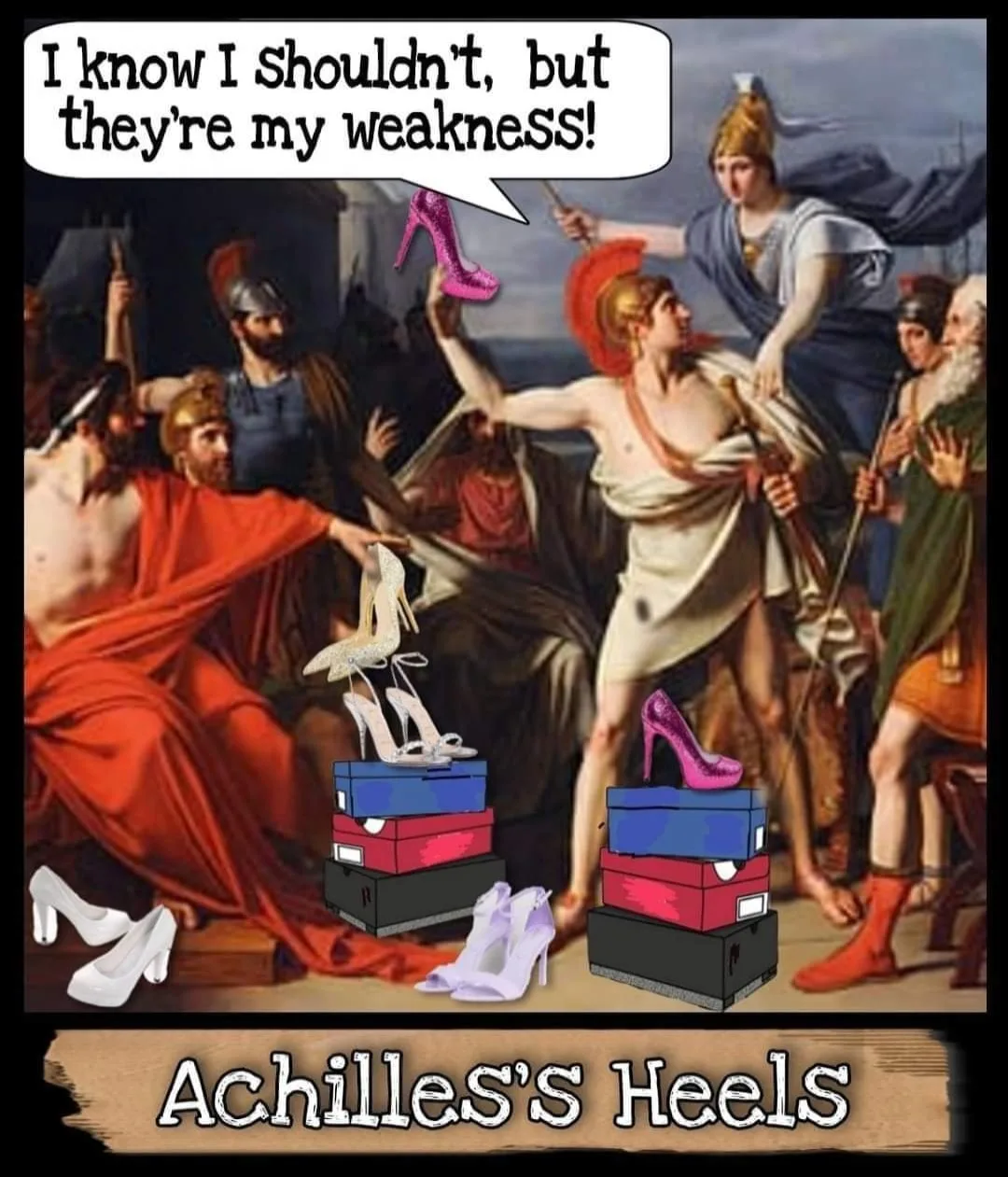high heels meme