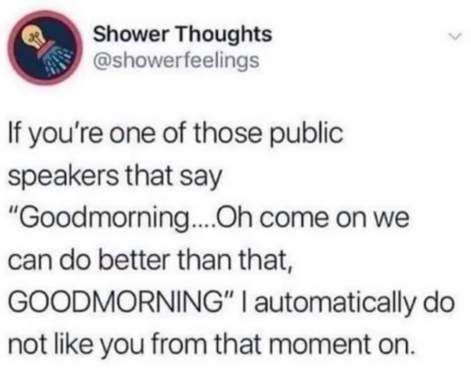 public speaker meme