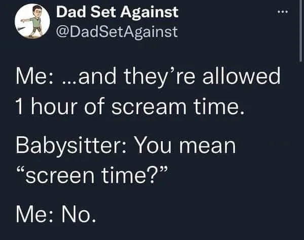 babysitting meme