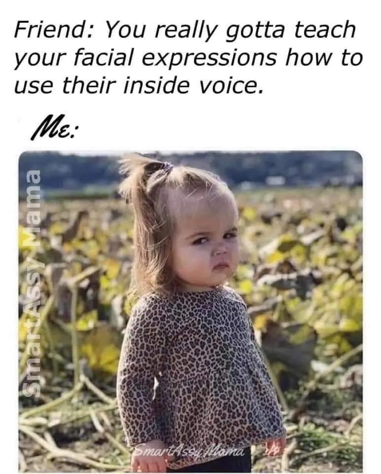 resting bitch face meme