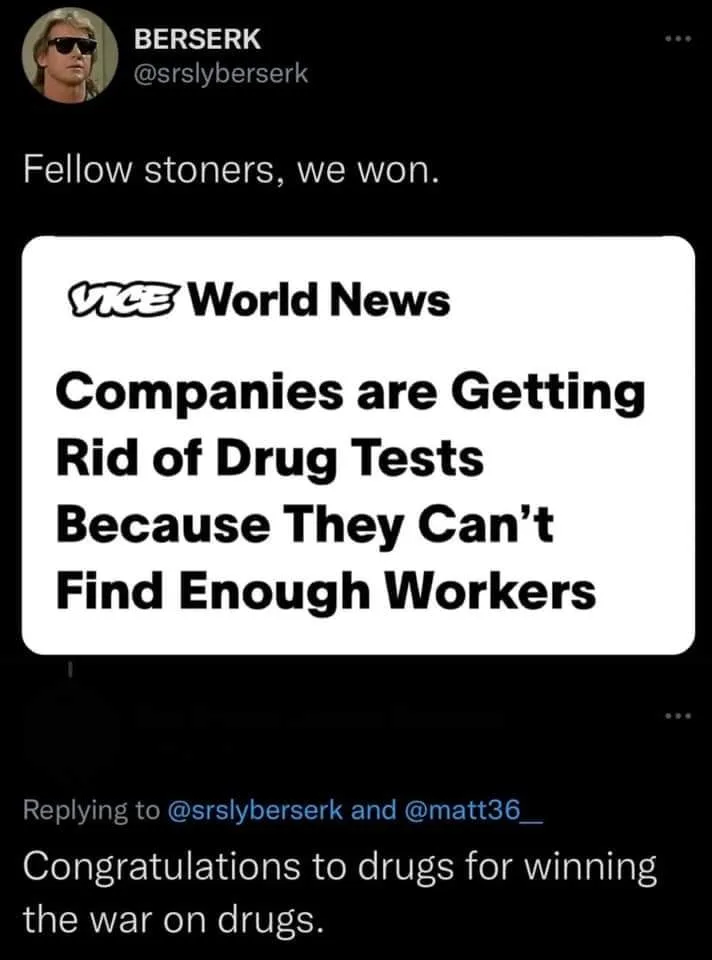 drug testing meme