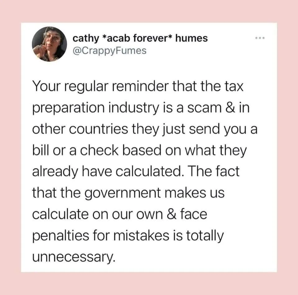 taxes meme