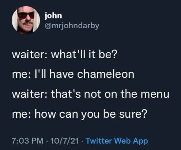 menu meme