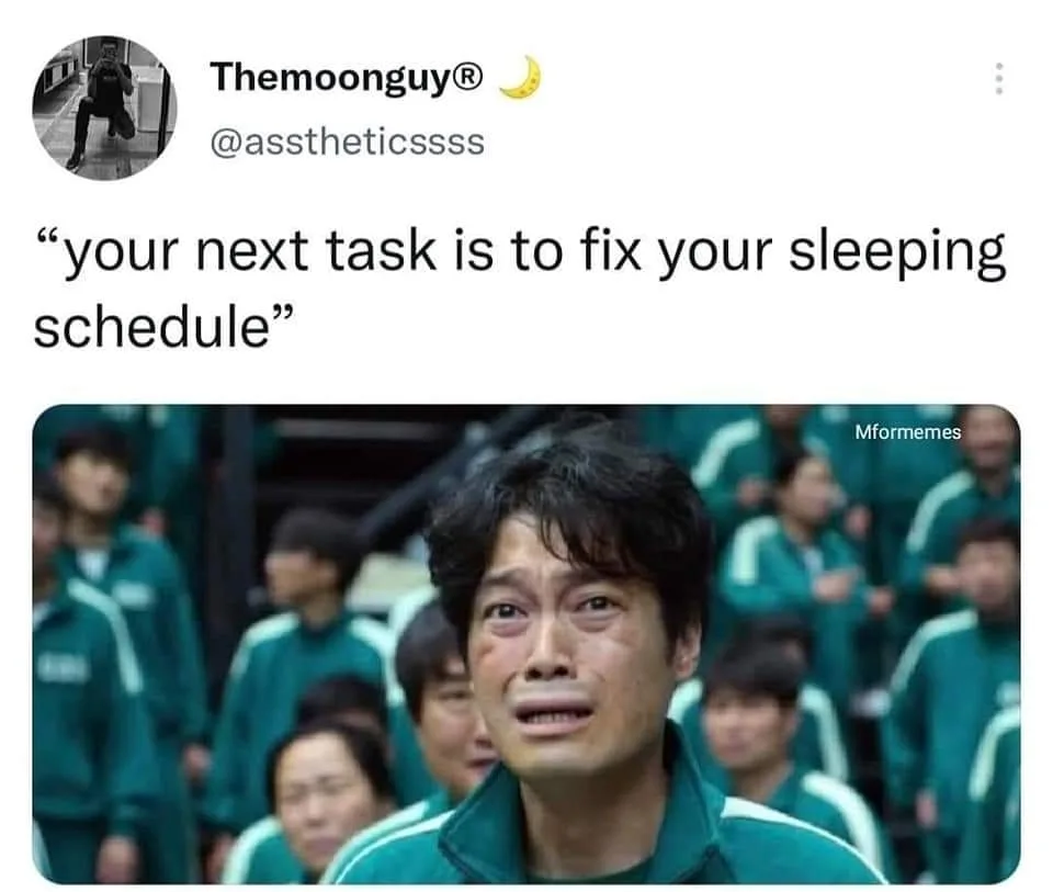 getting your shit together meme