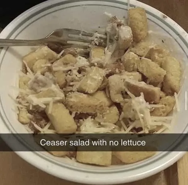 caesar salad meme